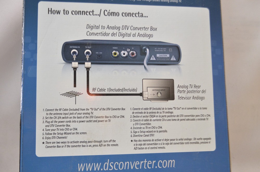 Digital Stream DTX9950 DTV Converter Box