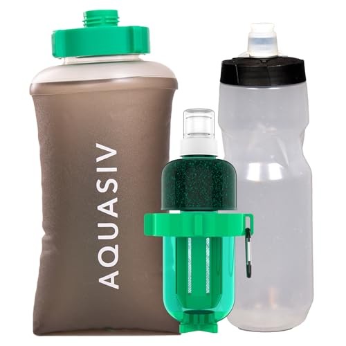 Gravity Water Filter Kit - HFM Carbon & Pre Filter, Portable Weekender Kit