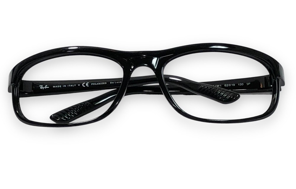 Ray Ban RB2027 601/W1 Predator 2 Gloss Black Replacement Frame Only Authentic 62