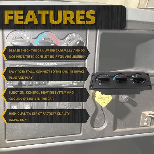 3545543C5 AC Climate Control Module Compatible with 2002-2012 International