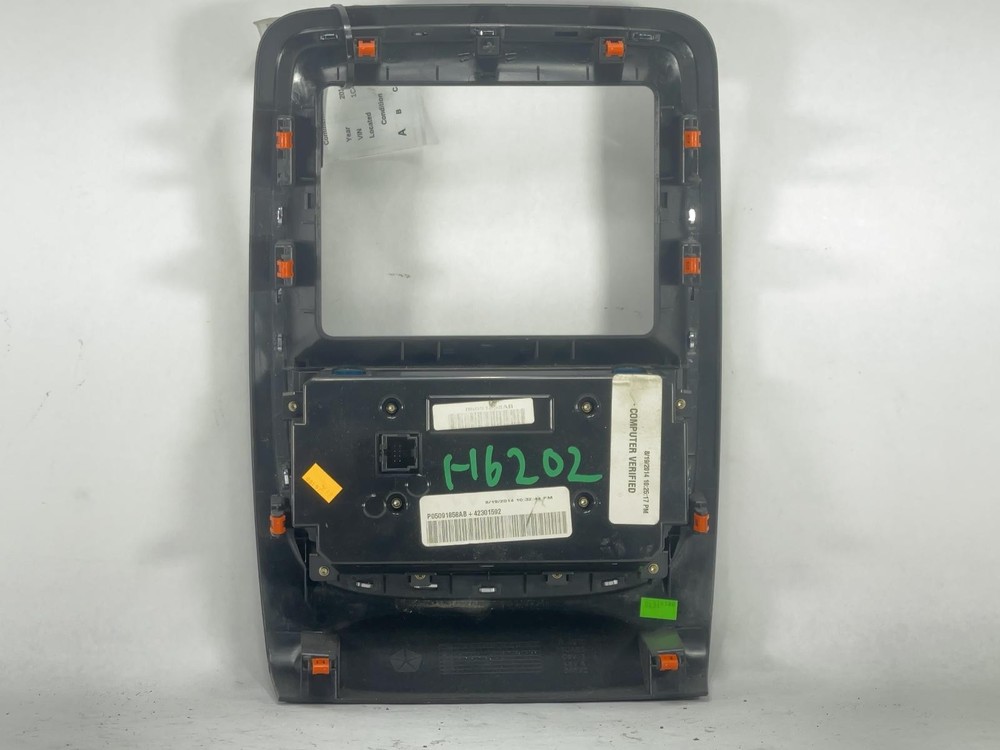 Used A/C Selector Switch fits: 2014 Dodge Durango front control automatic temper