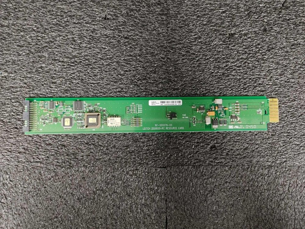 Leitch 6800+RC Resource Card