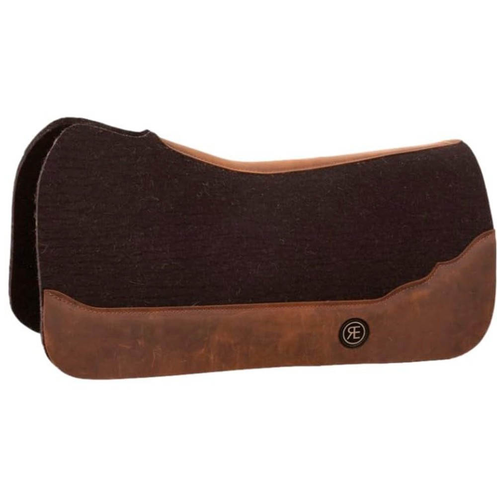 Open Wither Apex Saddle Pad | Durable All-Purpose Pressed Wool Felt Shock-Abs...