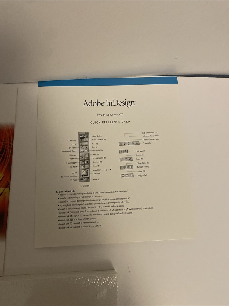 Adobe InDesign 1.5 Macintosh