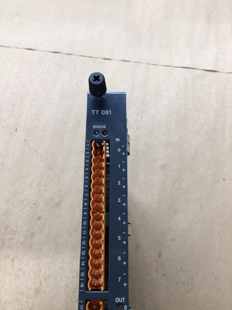 KEBA TT 081 ANALOG INPUT MODULE TT081 TT-081 #4004I156