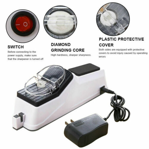 Electric Knife Sharpener Professional Kitchen Sharpening Stone Grinder knives
