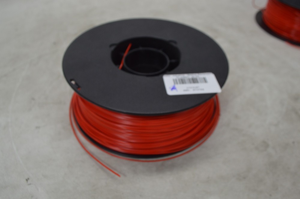 ABS FILAMENT 3D PRINTER FILAMENT RED 70% full