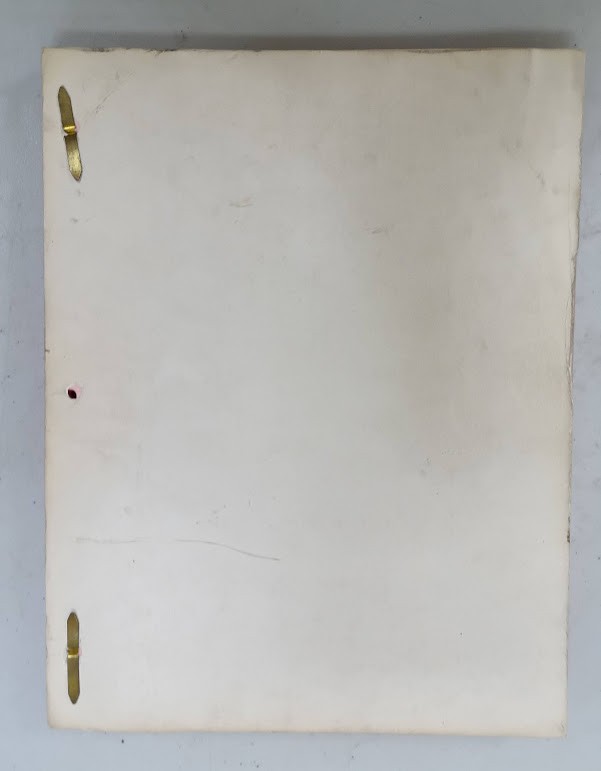 Vintage Original Script for "Something About Amelia" Ted Danson Glenn Close
