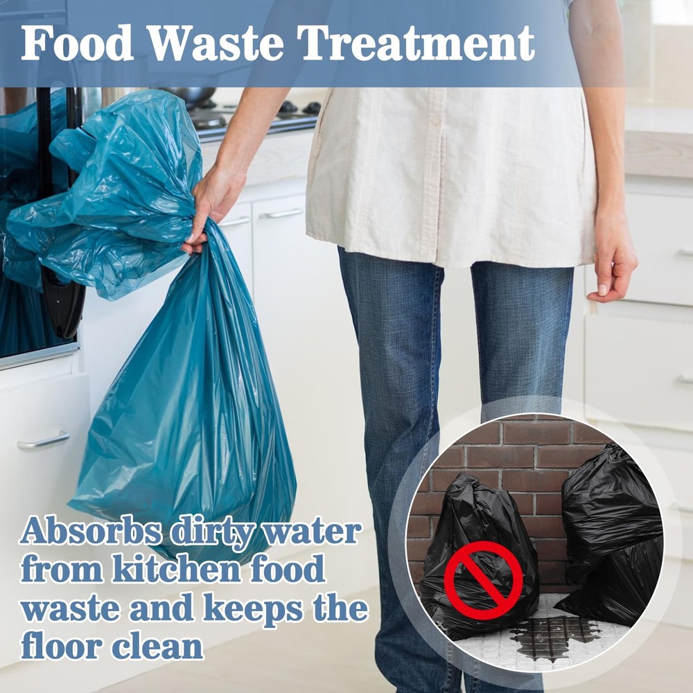 80 Commode Pads for Bedside Commode Disposable Absorbent Pad for Bedside Com...