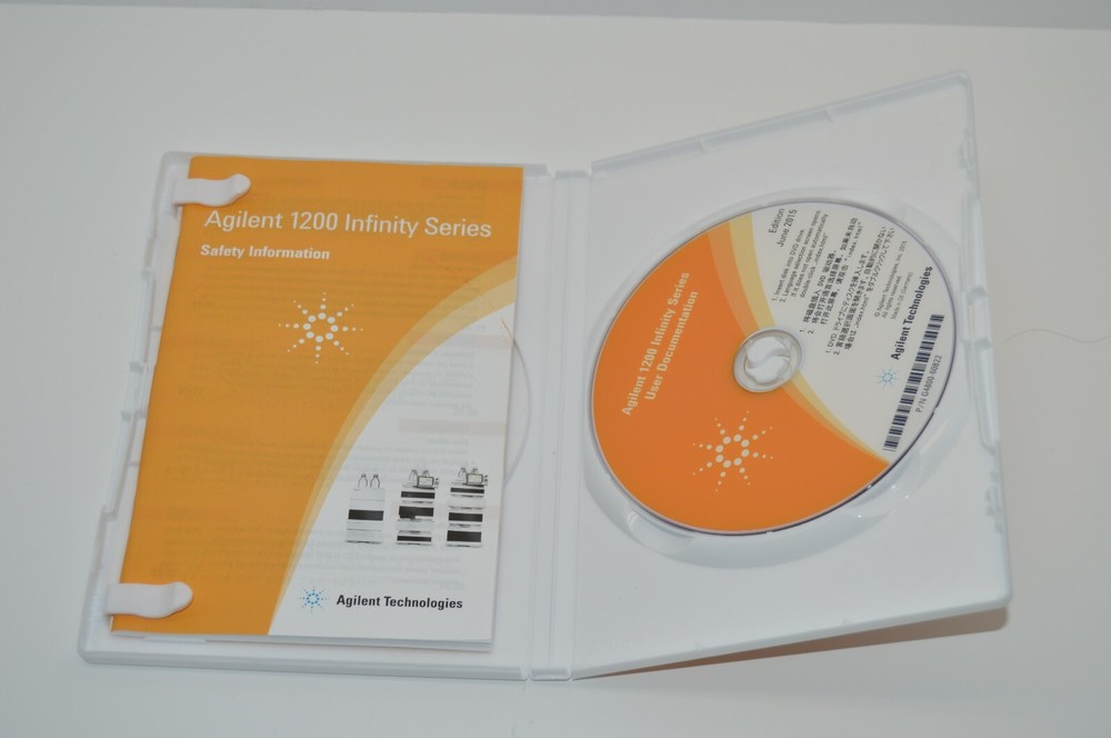 Agilent 1200 Infinity Series LC hardware DVD USER Documentation G4800-64500 CD
