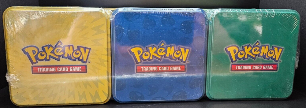 Costco 3 Stacking Tin SEALED Set Pokemon TCG Evolving Skies