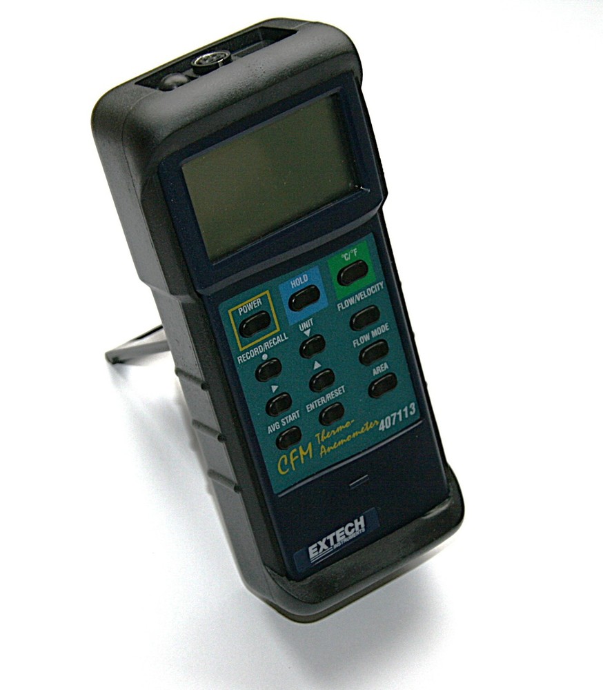 Extech 407113 Heavy Duty CFM Thermo-Anemometer