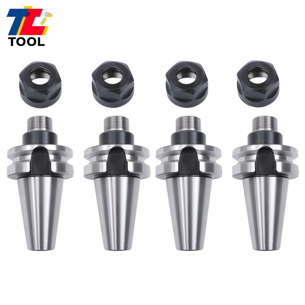 4 Pack Complete BT40 ER20 Chuck Set 2.75" Gage Length
