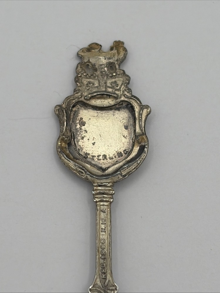 Silver Souvenir Spoon Quebec Canada