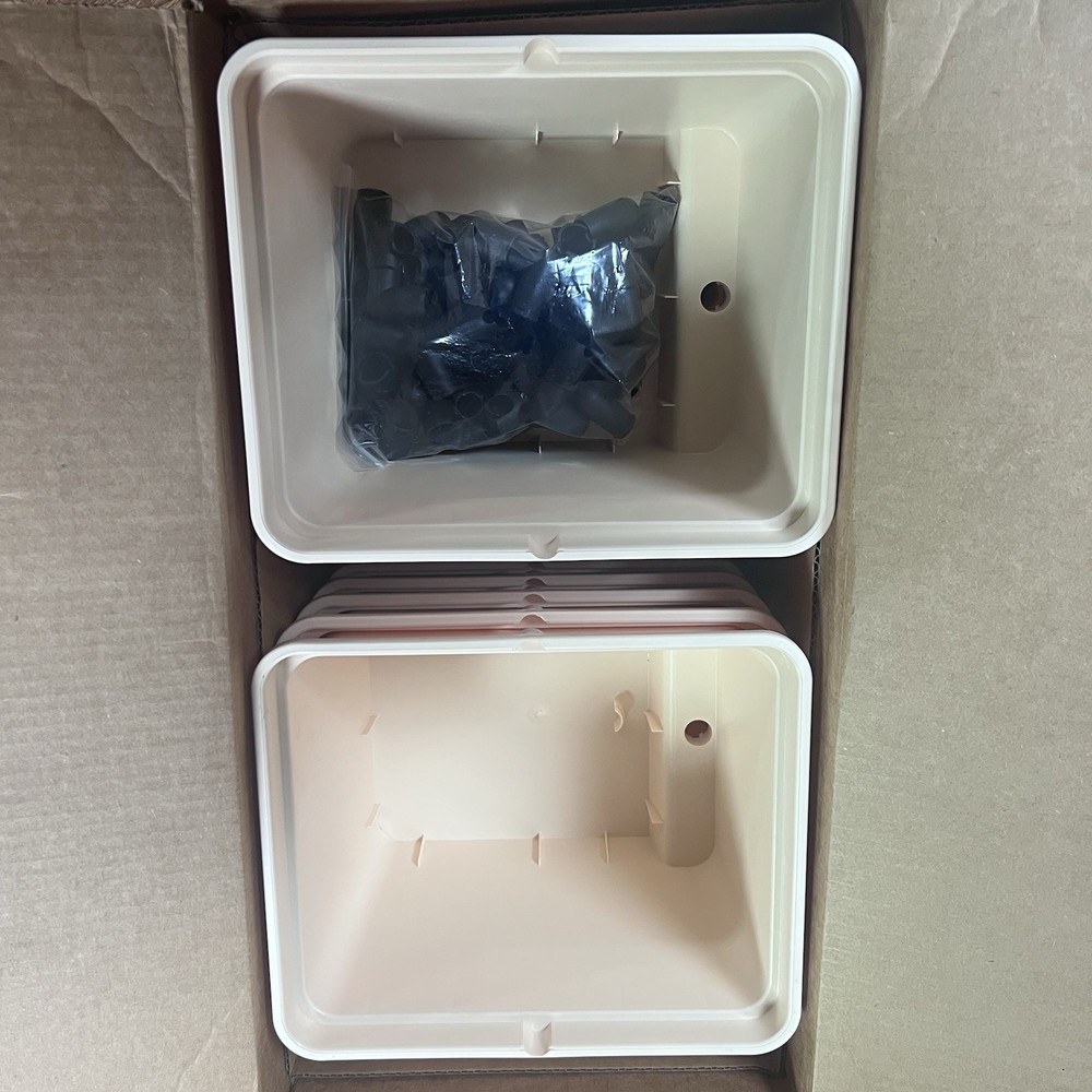 20-Pack Dutch Bucket Hydroponic System – Bato Buckets with Siphon Elbows