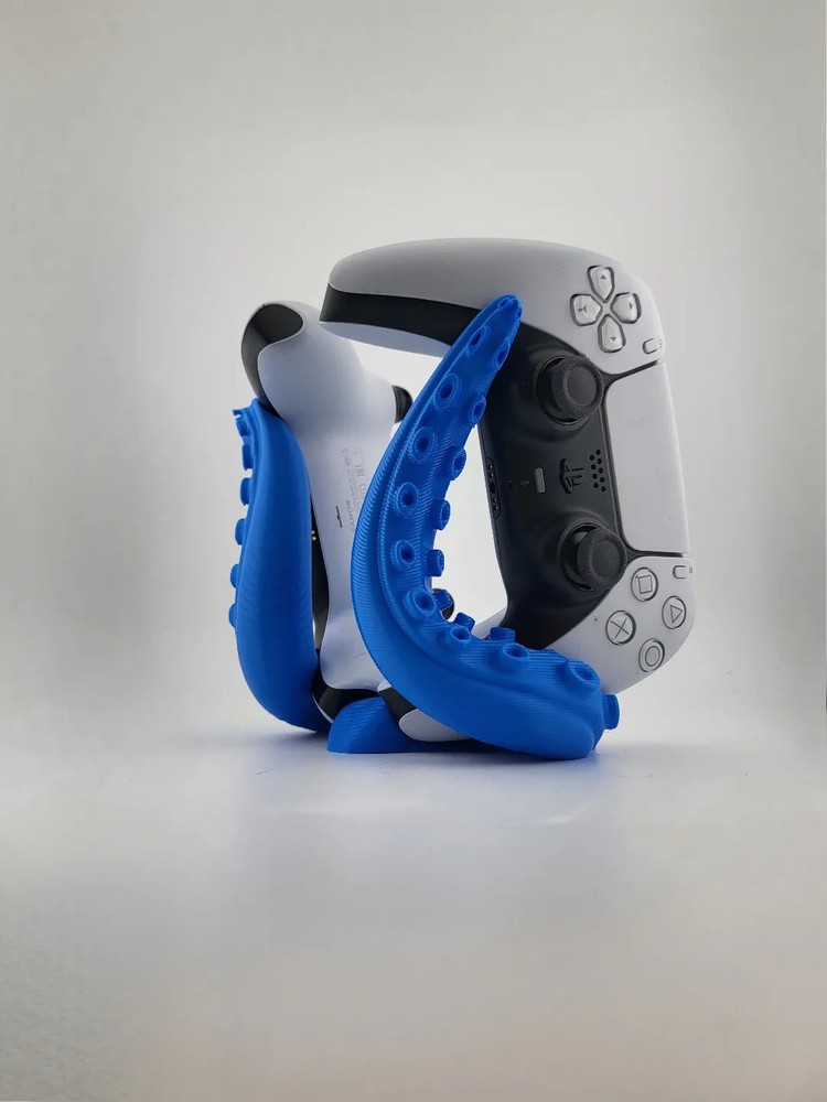 PS5 Controller Stand Octopus Tentacle Holder Display For Sony DualSense Blue