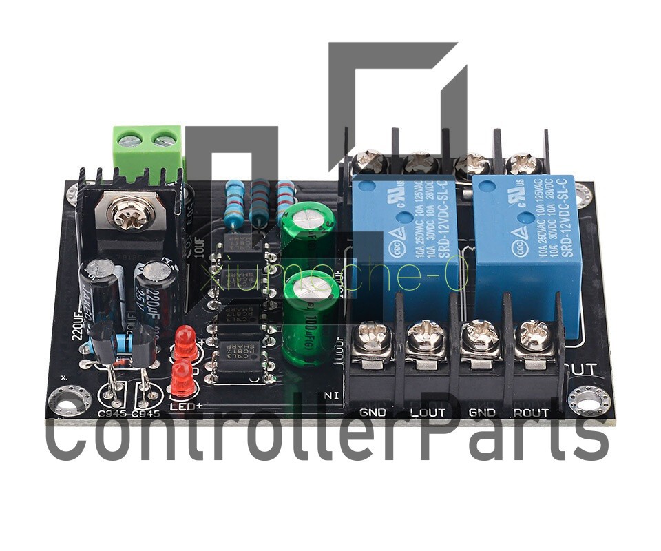 300W Digital Power Amplifier Protection Board Delay Relay Speaker Protection