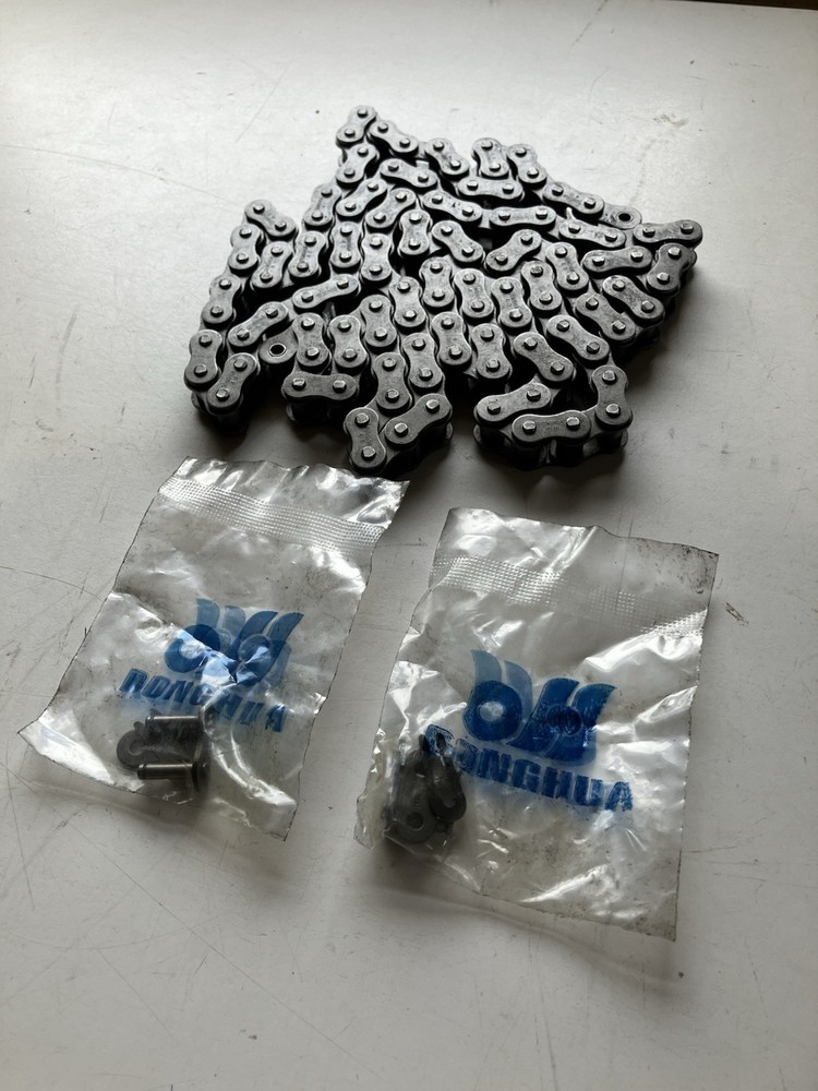 #40 Roller Chain 40 With Two Connecting Links 4.5 Feet