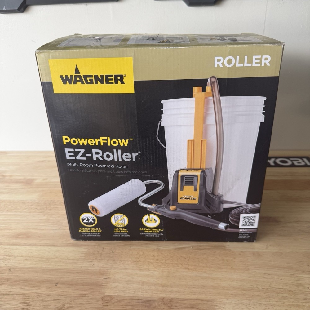 Wagner PowerFlow EZ Roller 9 in. Roller & Direct Feed Multi Room Electric System