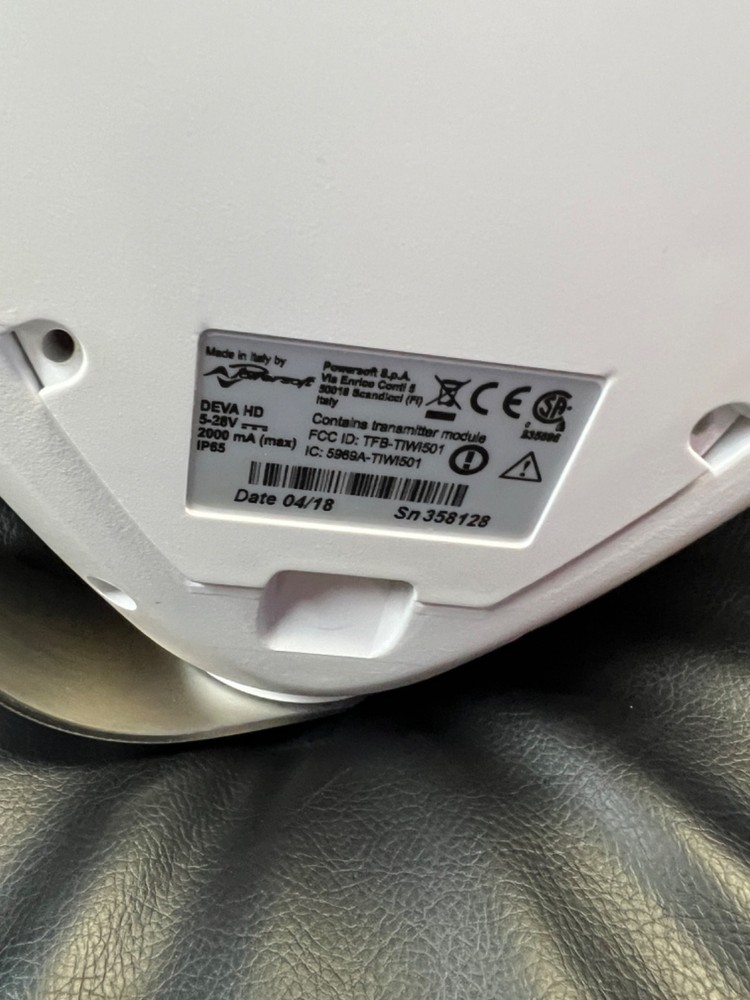 POWERSOFT DEVA ADVANCED CCTV CAMERA-UNTESTED READ