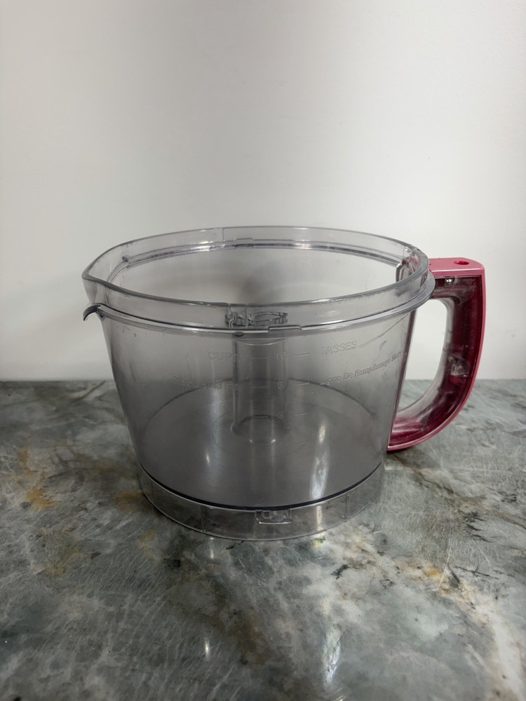 Cusinart FP-12WBCT 12 Cup Food Processor Replacement Working Bowl Pink