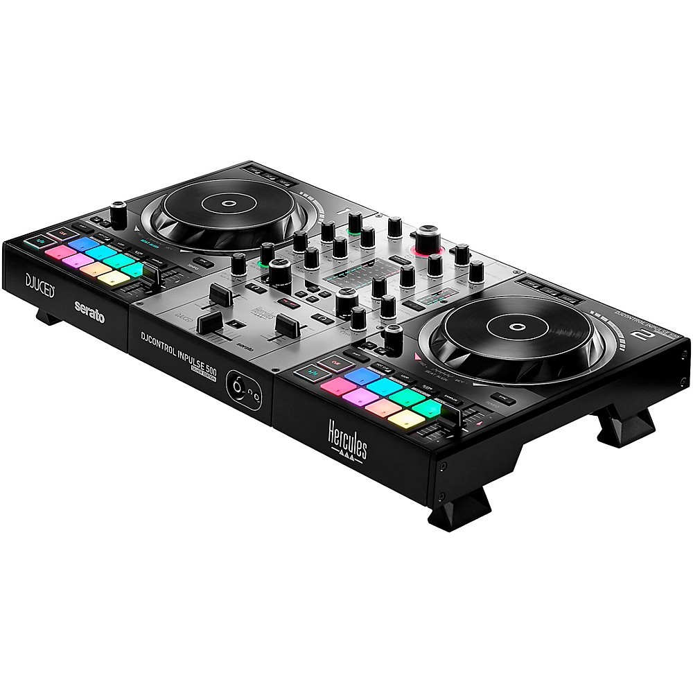 Hercules DJ Control Inpulse 500, Limited-Edition Silver