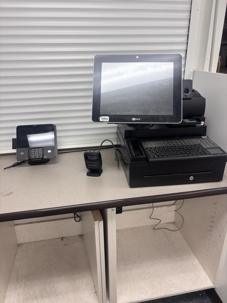 POS Touchscreen Retail System NCR with Receipt Printer