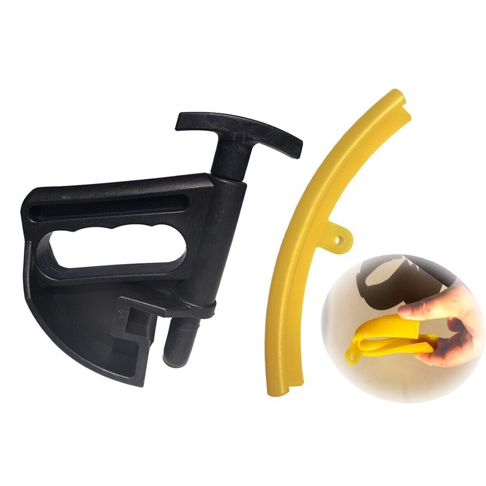 Efficiently Change Tires with this Hand Pulling Tool and Protective Cover