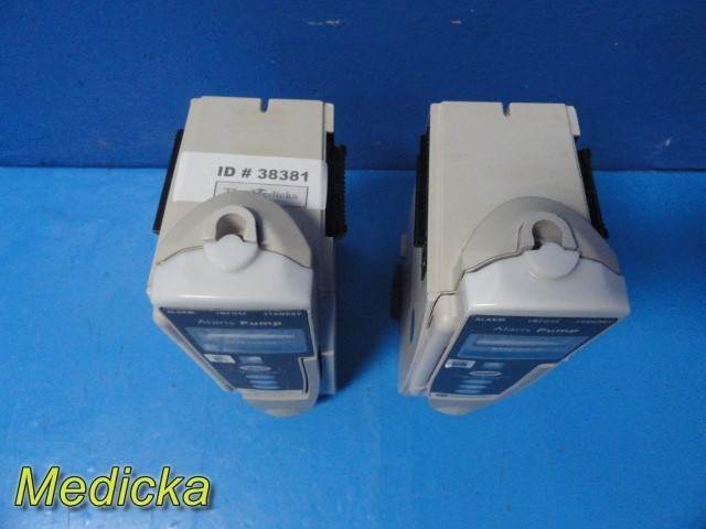 2 X Model 8100 IV Pump Modules | REF 10938662 | Channel Error | SW ISSUE~ 38381
