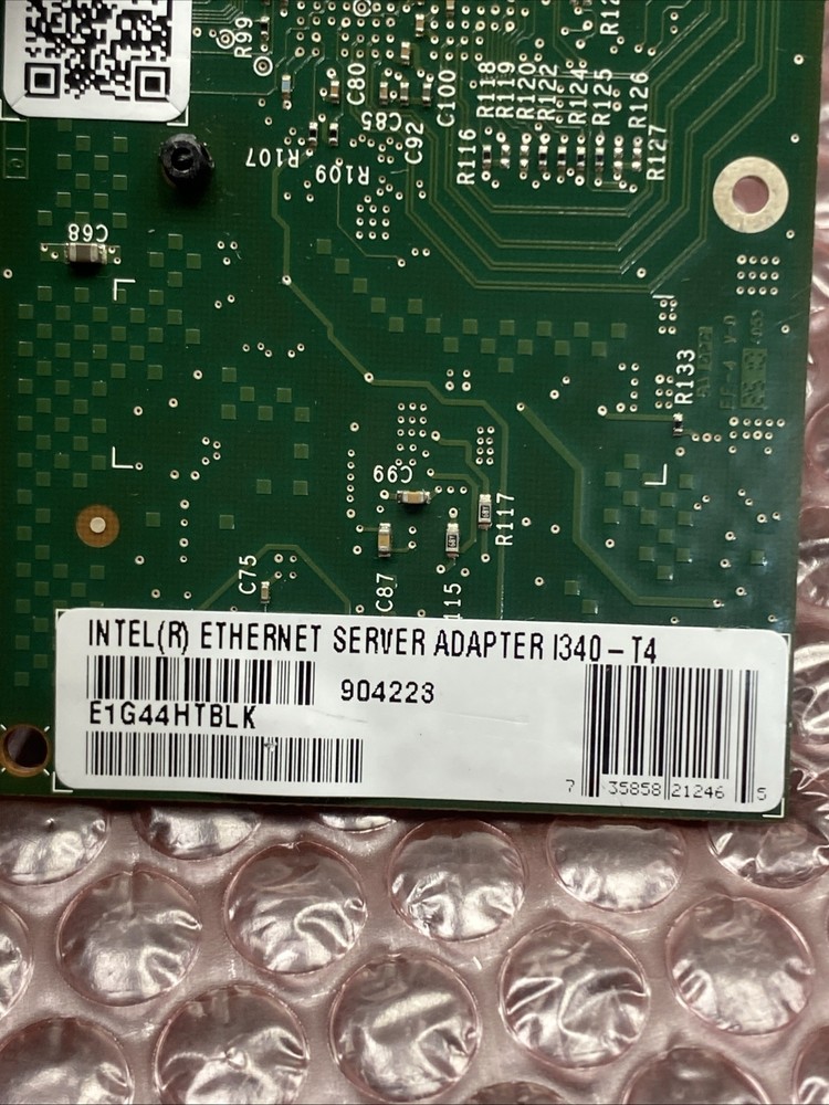 HP Quad Port Ethernet Server Adapter E1G44HTBLK