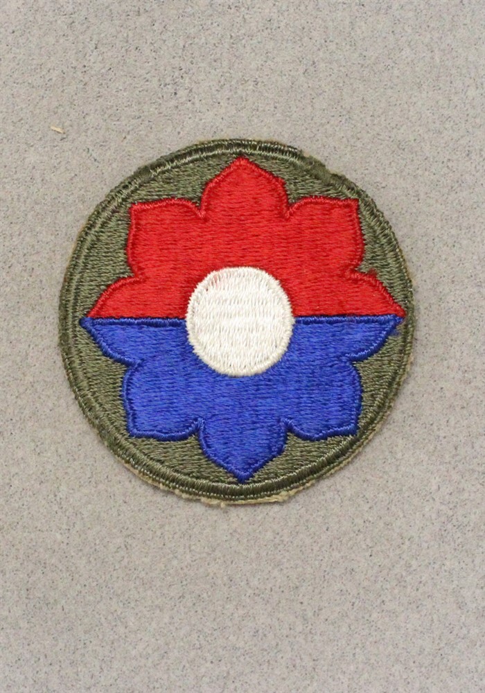 Army patch 6760: 9th Infantry Division - WWII original