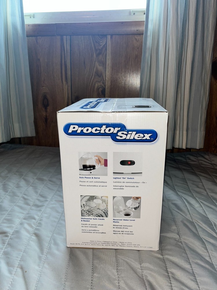 Proctor Silex 43501 12-Cup Coffee Maker White