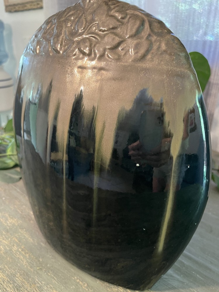 Vintage Decorative brown bottle/vase