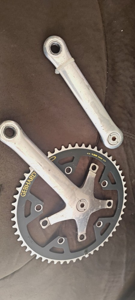 campagnolo record c cranks plus Single ring 54