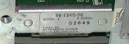 Gould Instruments 56-1340-00 DC Amplifier Module