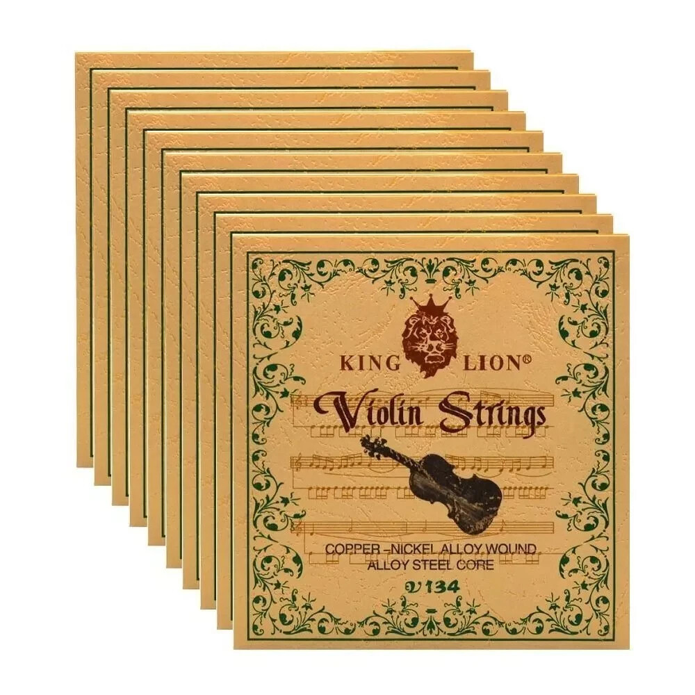 Violin Strings Set - Violin Strings - Strings E A D G Steel Core Lion King 134