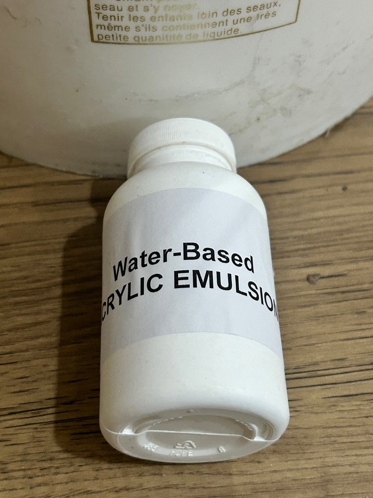 ACRYLIC EMULSION . Water-based