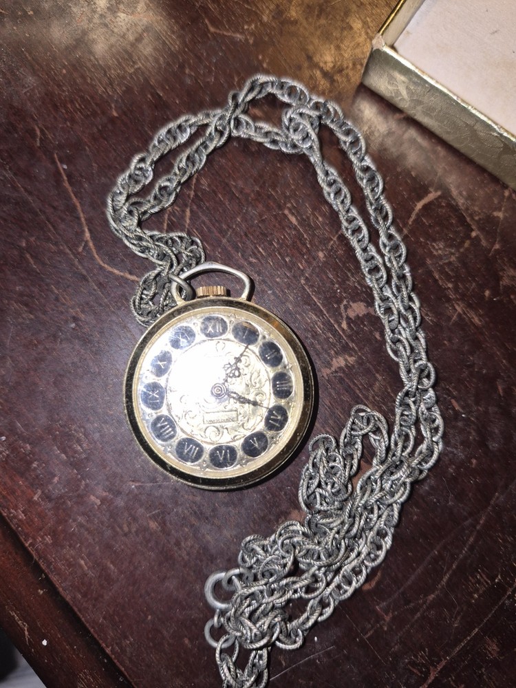 Nelson Brand Pendant Pocket Watch (Needs Work)