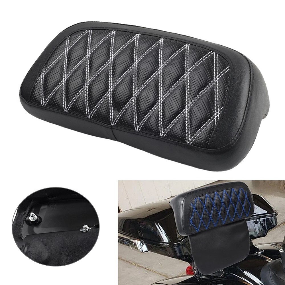 Rear  Pack Trunk Backrest Pad For Harley Electra Glide Road King FLHTCU