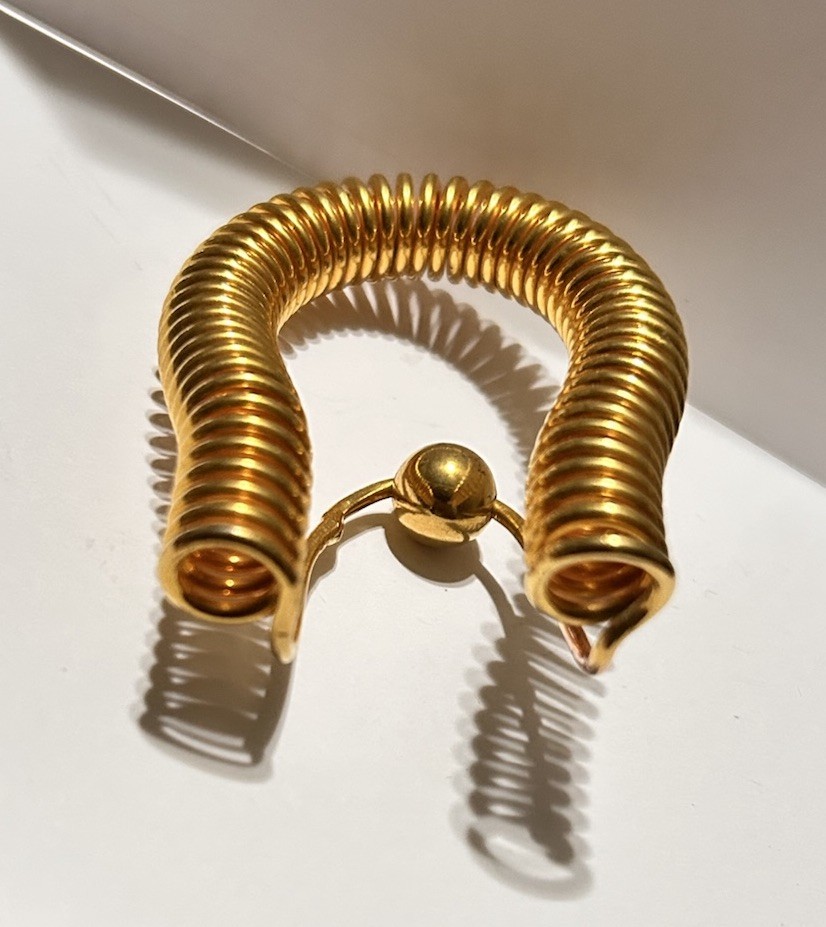 Lost Cubit Light-Life Feedback Loop, 24K Gold Plated