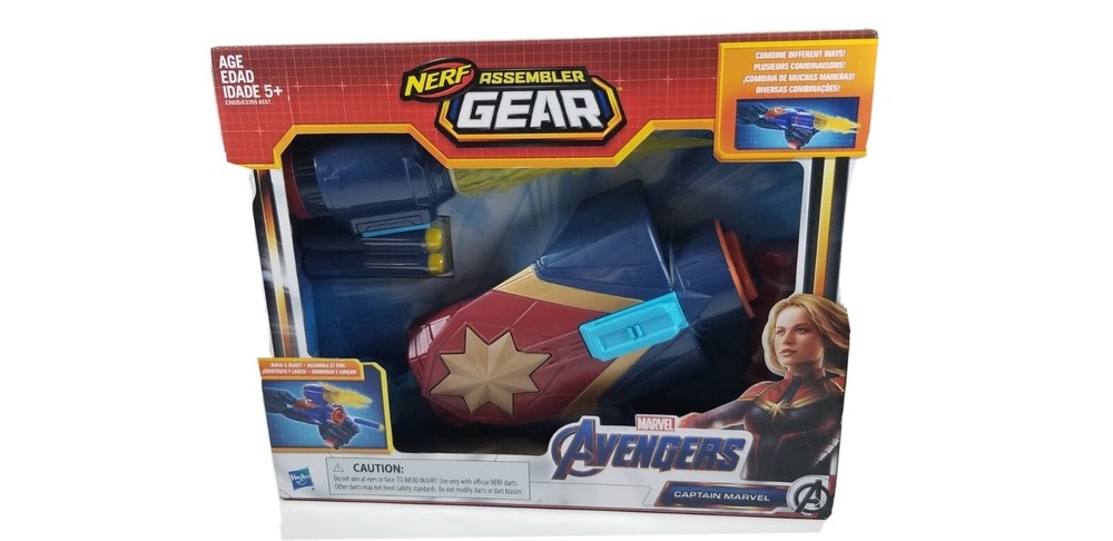 Avengers Endgame NERF Captain Marvel Assembler Gear