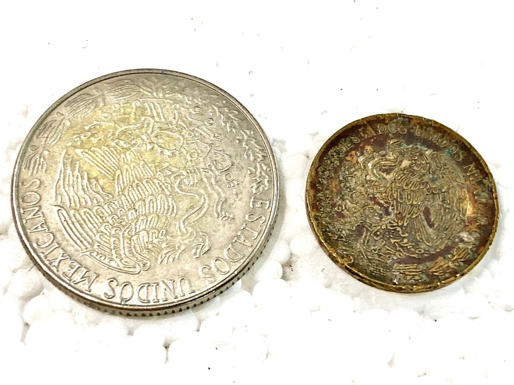 Old Mexican Coin Money Mexico