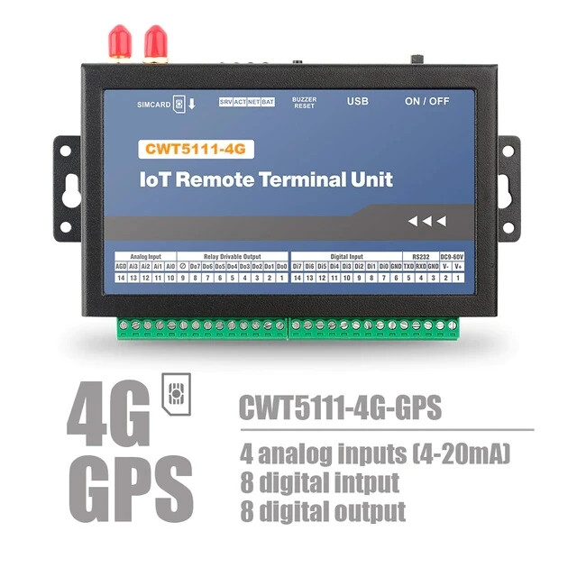 CWT5111 Data Acquisition Module WirelessAlarm Remote Controller Terminal Unit