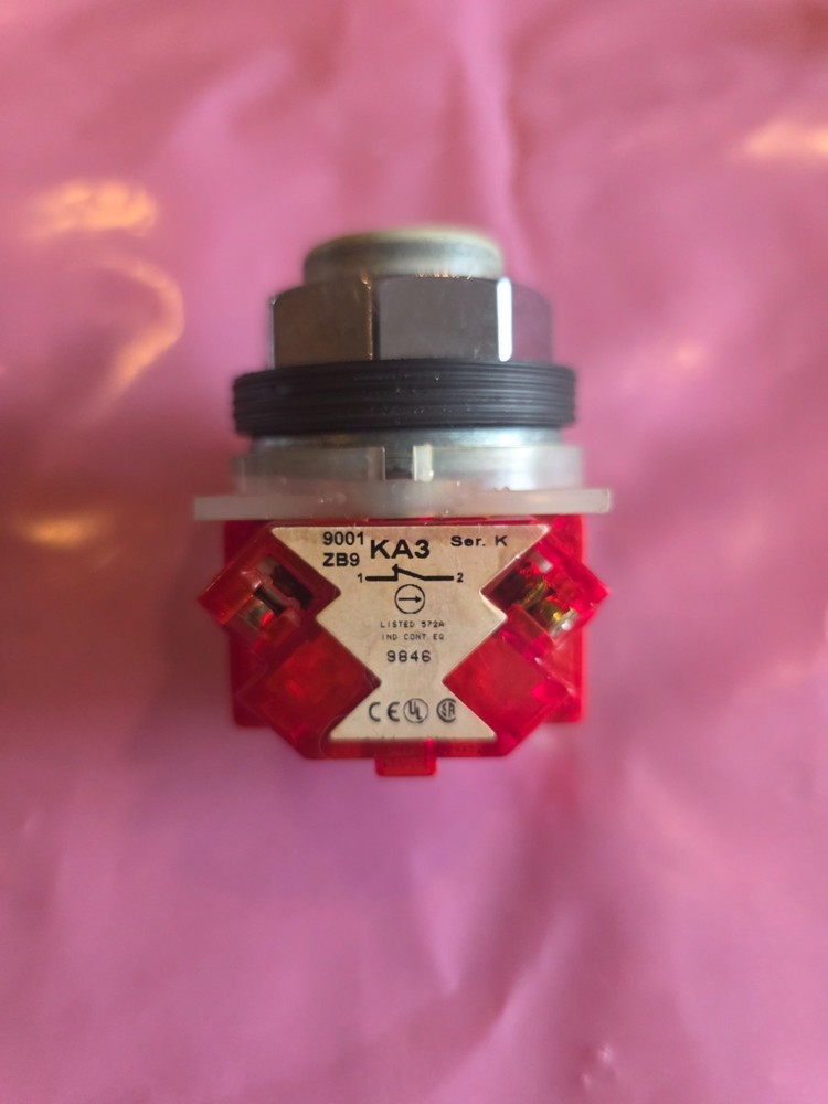 Square D 9001 ZB9 Ser. K Selector Switch 9846 Free Ship