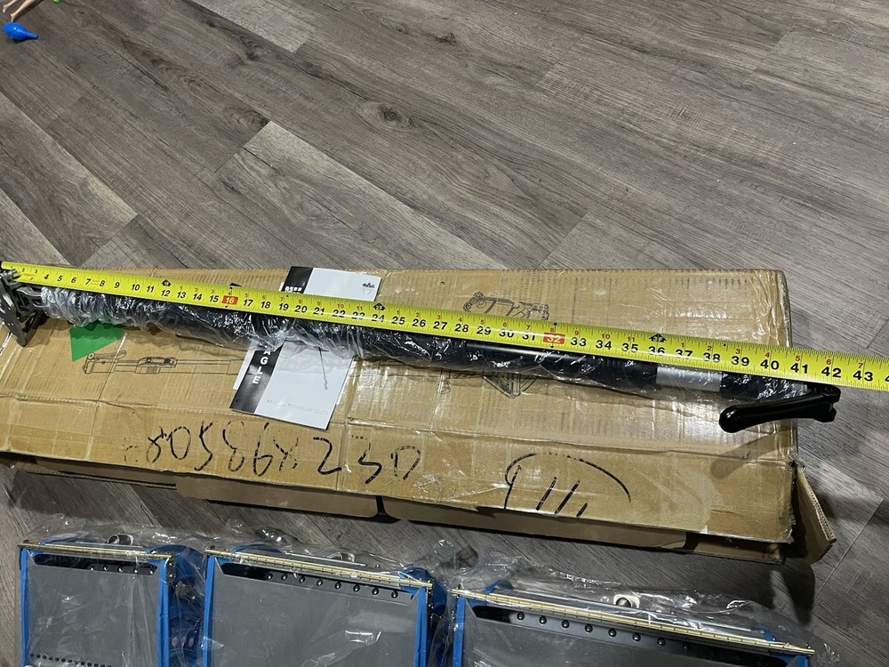 Drywall Flat Box 8”-10”-12” Handle With Brake 42”-64”