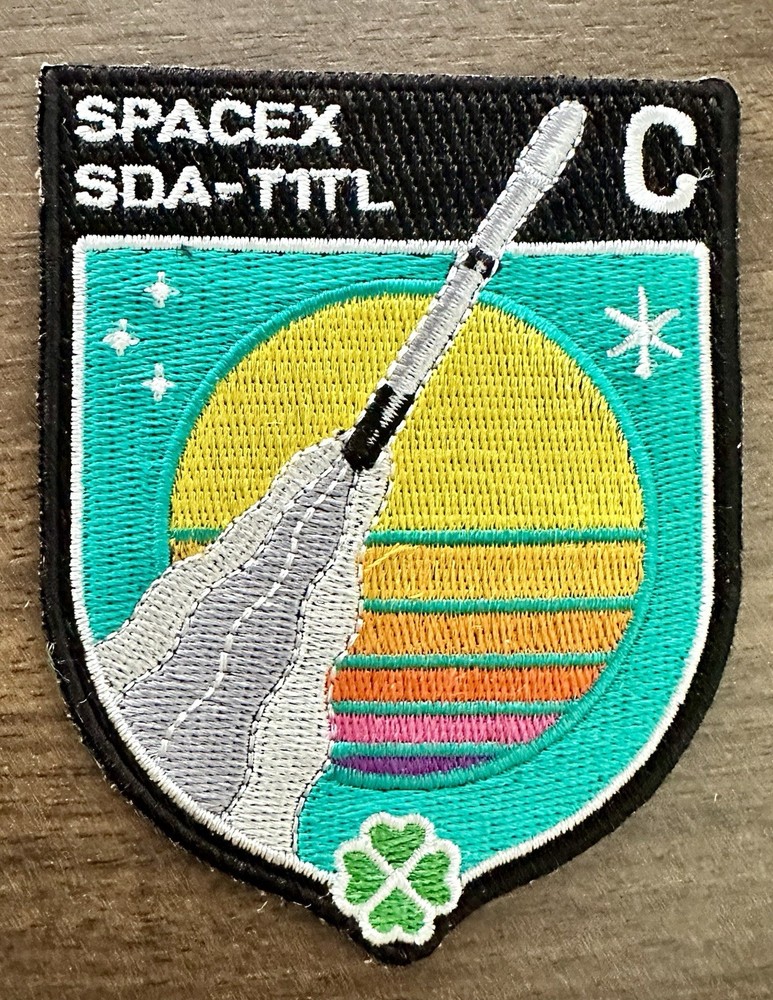 Original Space SDA T1TL Sattelite Mission Program Patch 3.5”