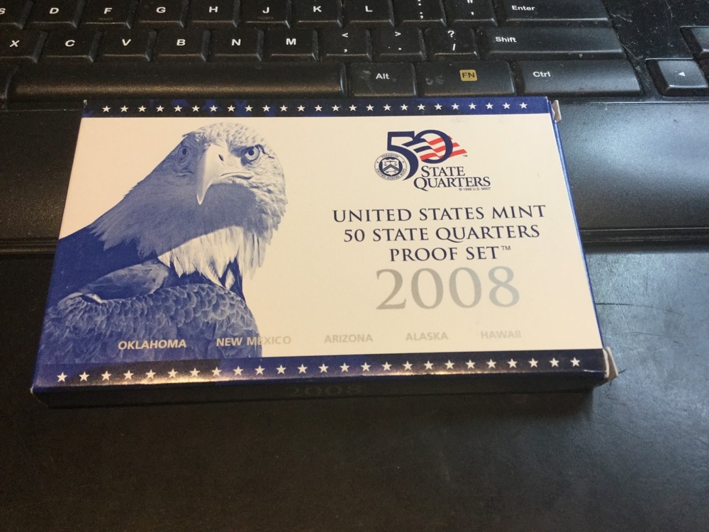 2008 proof state quarter sets