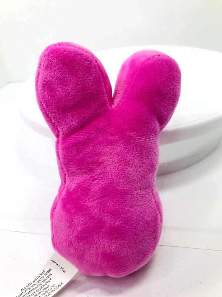 Just Born Pink Easter Bunny Peep 6" Plush Scented 2020