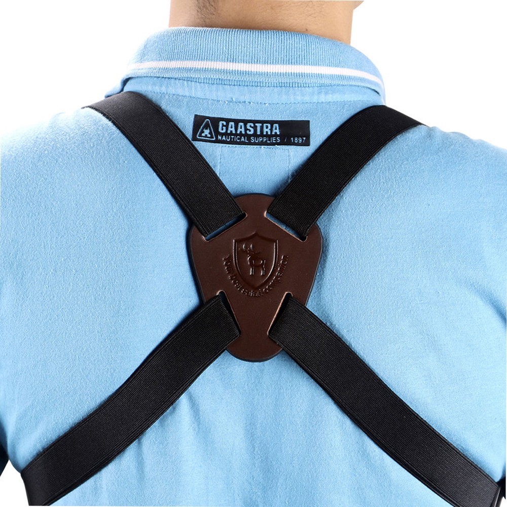 Tourbon Binocular Harness Universal Leather Camera Belt Strap Quick Release Hunt