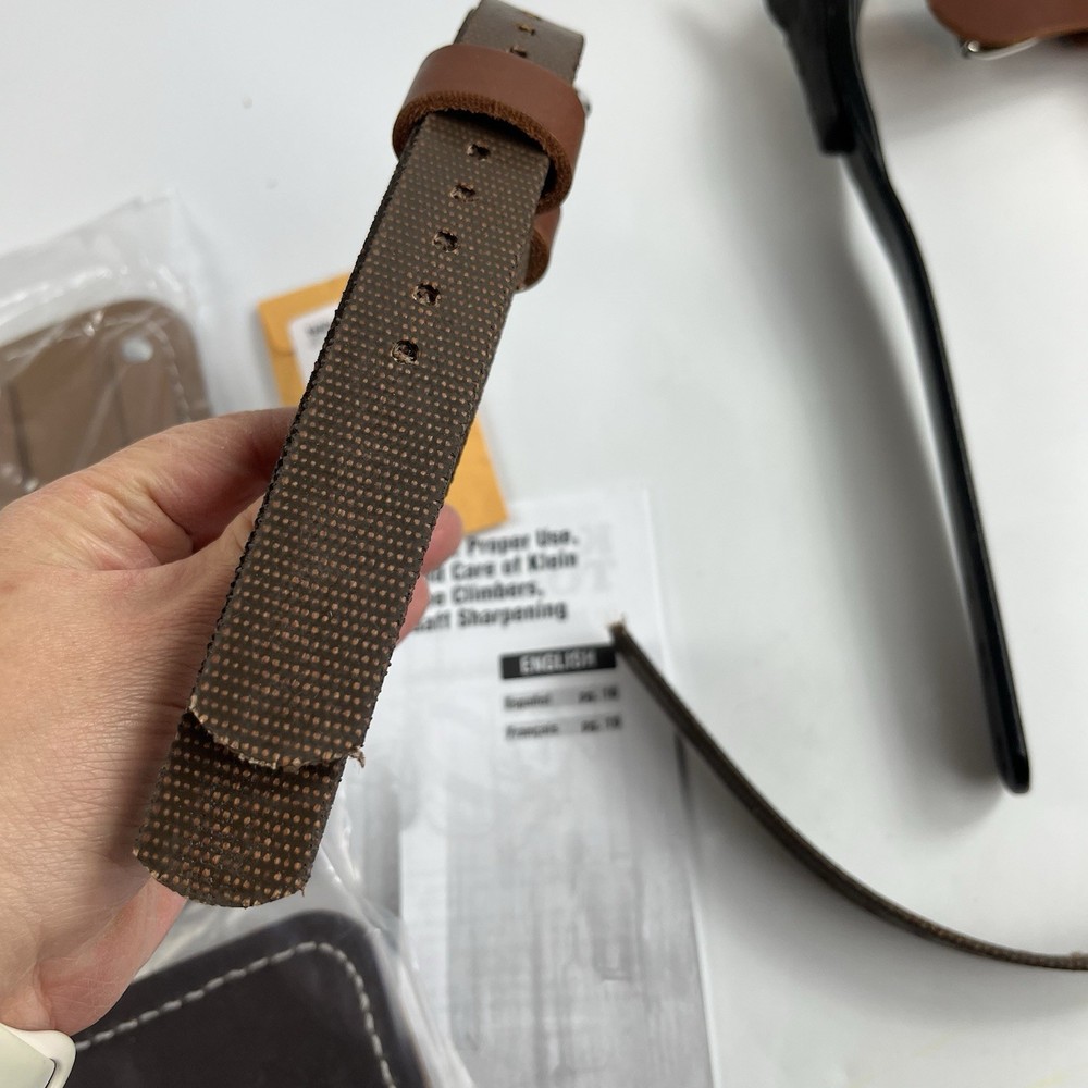 Klein Tools CN1986AR Pole Climbers with 1-9/16-Inch